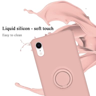 iPhone XR Suojakuori Case Kotelo (Vaaleanpunainen)