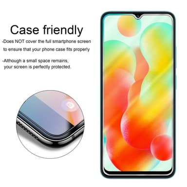 Redmi 12C Näytönsuoja Karkaistu lasi Suojakalvo