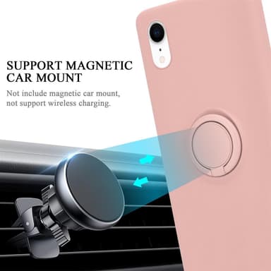 iPhone XR Suojakuori Case Kotelo (Vaaleanpunainen)