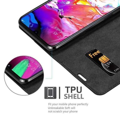 Samsung Galaxy A70 / A70s Suojakuori Lompakkokotelo