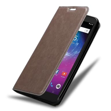 ZTE Blade L8 Suojakuori Lompakkokotelo (Ruskea)