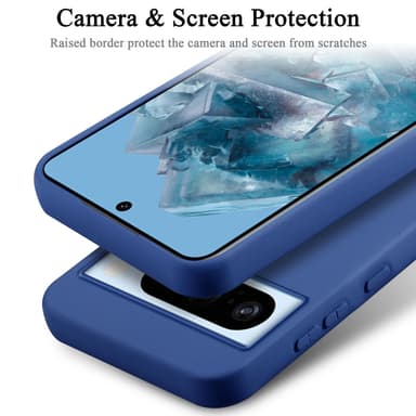 Google PIXEL 8 Pro Suojakuori Kotelo (Sininen)