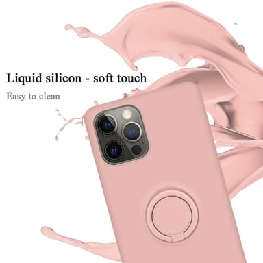 iPhone 12 PRO MAX Suojakuori Kotelo (Vaaleanpunainen)