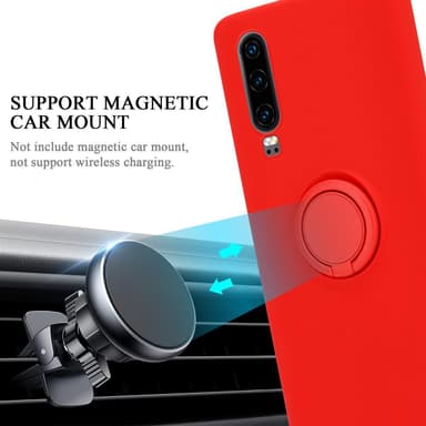 Huawei P30 Suojakuori Case Kotelo (Punainen)
