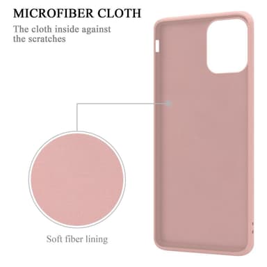 iPhone 12 PRO MAX Suojakuori Kotelo (Vaaleanpunainen)