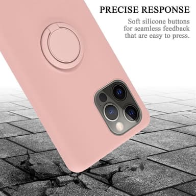 iPhone 12 PRO MAX Suojakuori Kotelo (Vaaleanpunainen)