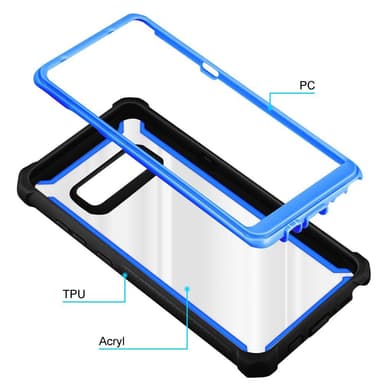 Samsung Galaxy NOTE 8 Suojakuori Kotelo (Musta)