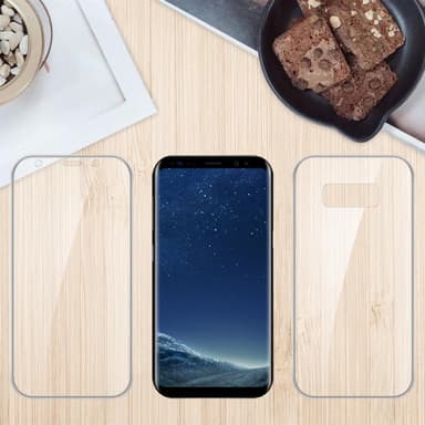 Samsung Galaxy S8 PLUS Suojakuori Cover (Läpinäkyvä)