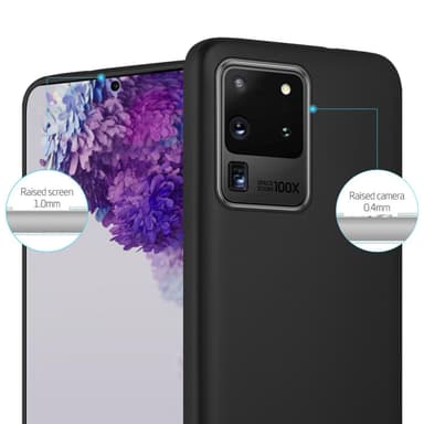 Samsung Galaxy S20 ULTRA Suojakuori Kotelo (Musta)