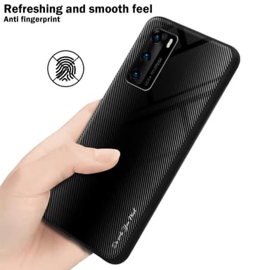 Huawei P40 Suojakuori Kotelo (Musta)