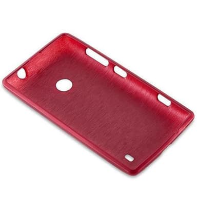Nokia Lumia 525 Suojakuori Kotelo (Punainen)