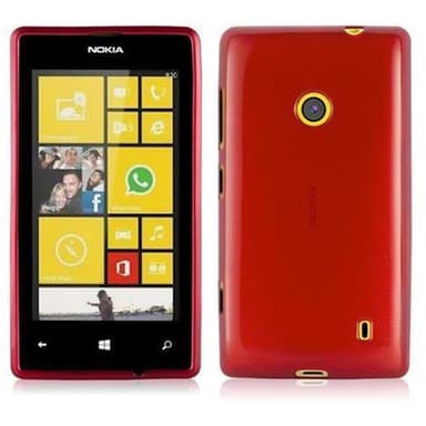 Nokia Lumia 525 Suojakuori Kotelo (Punainen)