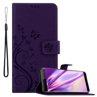 Sony Xperia XZ3 Suojakuori Lompakkokotelo (Violetti)