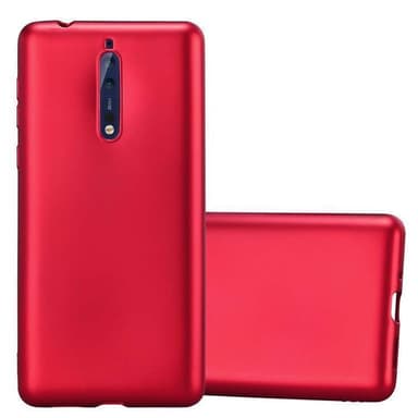 Nokia 8 2017 Suojakuori Kotelo (Punainen)
