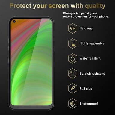 LG K61 3x Suojakalvo Karkaistu lasi Näytönsuoja