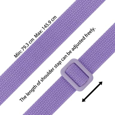 Suojakuori iPhone 12 MINI Kotelo Ketju (Violetti)