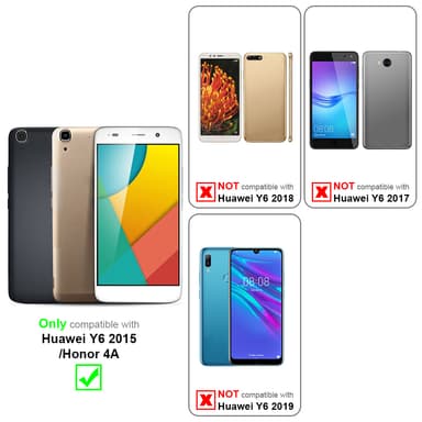 Huawei Y6 2015 / Honor 4A Näytönsuoja Karkaistu lasi