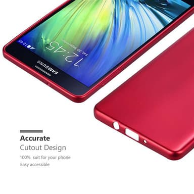 Samsung Galaxy A7 2015 Suojakuori Kotelo (Punainen)