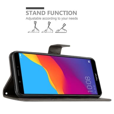 Honor 7C / Huawei Y7 2018 Suojakuori Lompakkokotelo