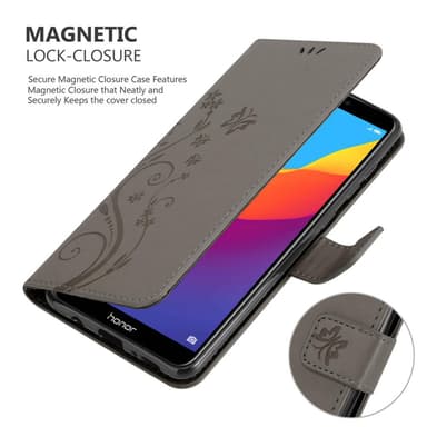 Honor 7C / Huawei Y7 2018 Suojakuori Lompakkokotelo