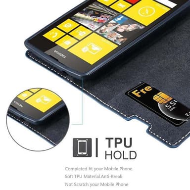 Nokia Lumia 520 / 521 Suojakuori Case (Sininen)