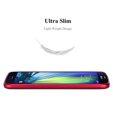 Samsung Galaxy A7 2015 Suojakuori Kotelo (Punainen)