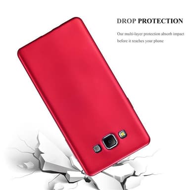 Samsung Galaxy A7 2015 Suojakuori Kotelo (Punainen)