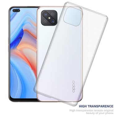 Oppo Reno4 Z Suojakuori Kotelo (Läpinäkyvä)