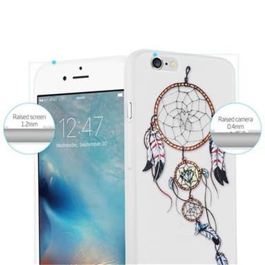 iPhone 6 / 6S Suojakuori Kuoret (Valkoinen)