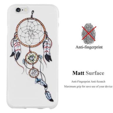iPhone 6 / 6S Suojakuori Kuoret (Valkoinen)