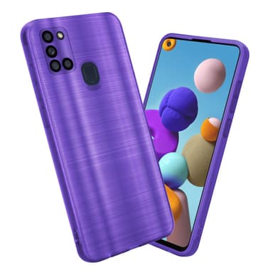 Suojakuori Samsung Galaxy A21s Kotelo (Violetti)