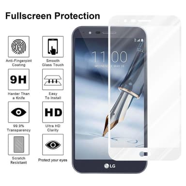 LG STYLO 3 Suojakalvo Karkaistu lasi Näytönsuoja