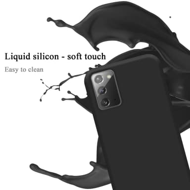 Samsung Galaxy NOTE 20 Suojakuori Kotelo (Musta)