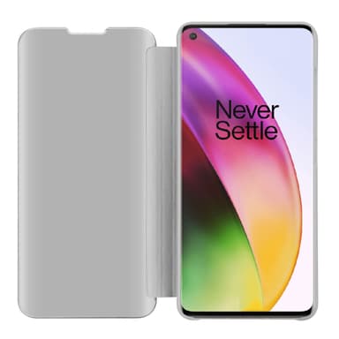 Suojakuori OnePlus 8 Lompakkokotelo (Hopea)