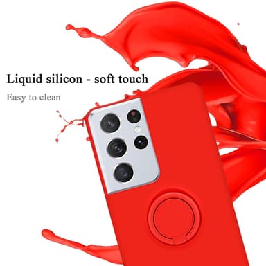 Samsung Galaxy S22 ULTRA Suojakuori Kotelo (Punainen)