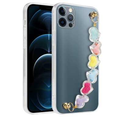 iPhone 12 PRO MAX Suojakuori Kotelo (Läpinäkyvä)