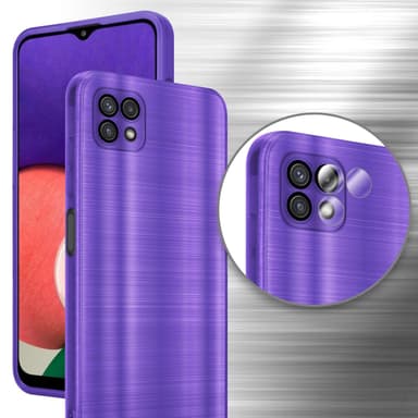 Suojakuori Samsung Galaxy A22 5G Kotelo (Violetti)