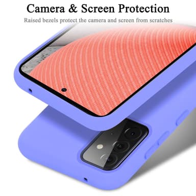Samsung Galaxy A72 4G / 5G Suojakuori Kotelo (Violetti)