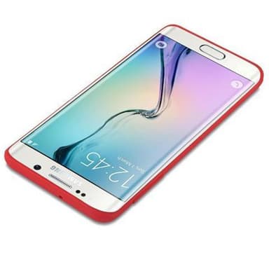 Suojakuori Samsung Galaxy S6 EDGE Kotelo (Punainen)