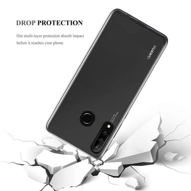 Huawei P30 LITE Suojakuori Kotelo (Läpinäkyvä)