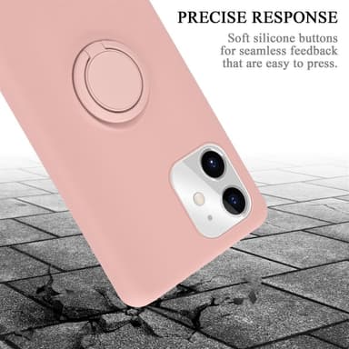 iPhone 11 Suojakuori Case Kotelo (Vaaleanpunainen)