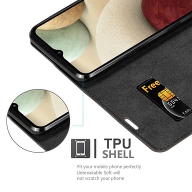 Samsung Galaxy A12 / M12 Suojakuori Lompakkokotelo