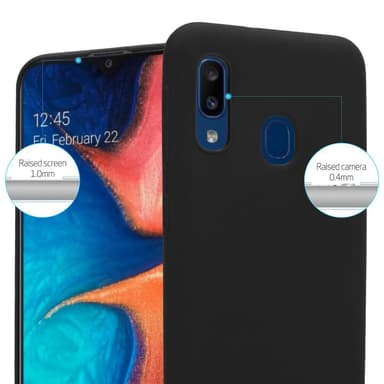 Suojakuori Samsung Galaxy A10e / A20e Kotelo (Musta)
