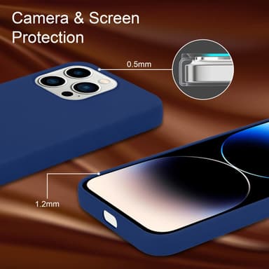 iPhone 14 PRO Suojakuori Kotelo Case (Sininen)