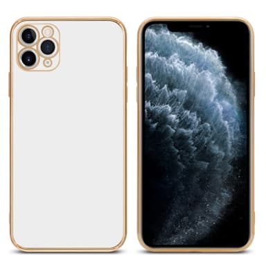 iPhone 11 PRO MAX Suojakuori Cover (Valkoinen)