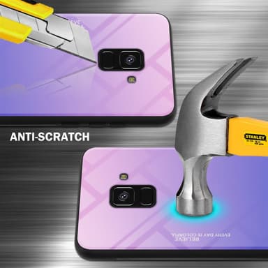 Suojakuori Samsung Galaxy A8 2018 Kotelo (Musta)