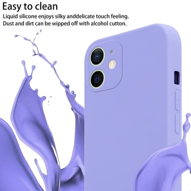 Suojakuori iPhone 12 MINI Kotelo Ketju (Violetti)