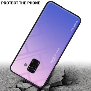Suojakuori Samsung Galaxy A8 2018 Kotelo (Musta)