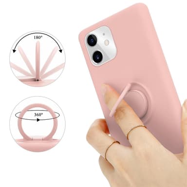 iPhone 11 Suojakuori Case Kotelo (Vaaleanpunainen)