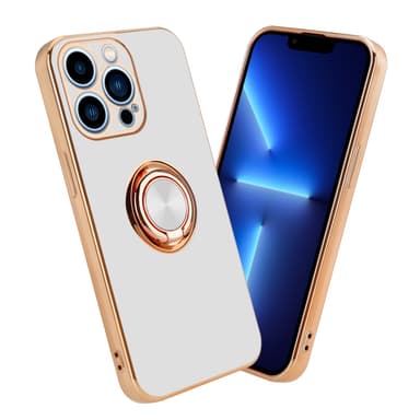 iPhone 13 PRO MAX Suojakuori Kotelo (Valkoinen)